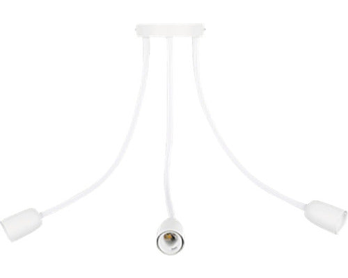 Lustra Galileo E27 Max. 3x40w, Alba