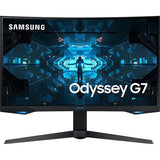 Monitor Gaming curbat LED VA SAMSUNG LC27G73TQSUXEN, 27", WQHD, Clasa G, Negru