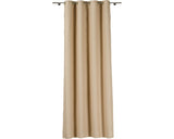 Draperie Cu Inele Blackout Uni Bej 140x245 Cm