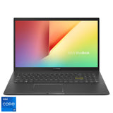 Laptop ASUS VivoBook 15 K513EA cu procesor Intel® Core™ i7-1165G7, 15.6", Full HD, 8GB, 512GB SSD, Intel® UHD Graphics, No OS, Indie Black