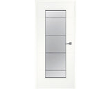 Foaie De Usa, Classen Alba Linea cu Geam, 1.2 Mdf 203.5x84.4 Cm, Deschiderea Stanga, Alb