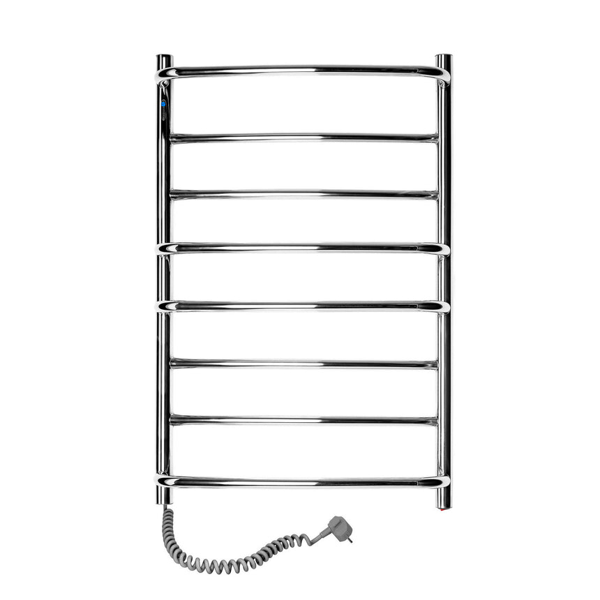 Calorifer Baie PortProsop Electric din Inox NAVIN Omega 530x800 termostat sensor, conexiune Stanga