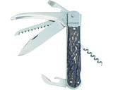 Cutit Multifunctional Mikov Fixir 187mm, 6 Functii, Negru