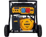 Generator curent electric Dewalt DXGNP853E, 7600 W, 456 CC, 4 timpi, 1 x priza (400v; 16a) 1x priza CEE (230v; 32a) 1 x 12 V, AVR, 28 l benzina