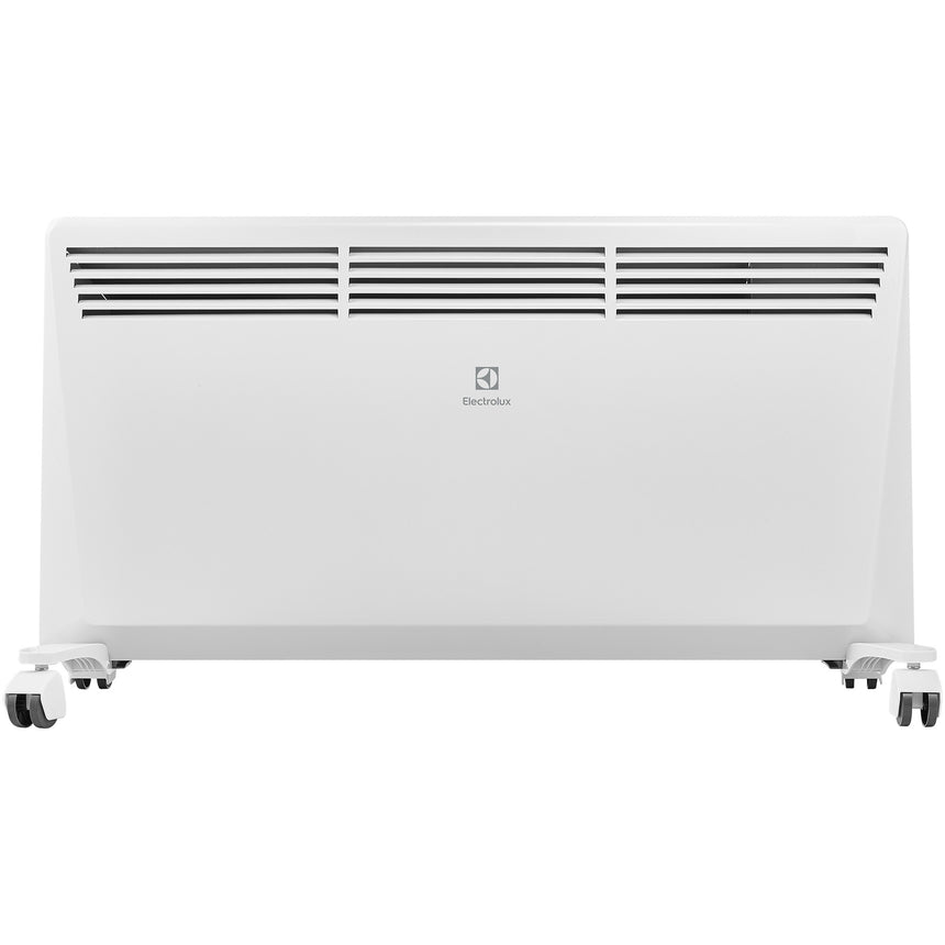 Convector electric de podea Electrolux ECH/ECN-2000 M, 2000 W, Afisaj LED, Termostat electronic, Anti-inghet, Control lateral, 2 trepte de putere, Termostat de siguranta, Protectie la supraincalzire - cu protectie la umezeala, Alb