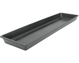 Farfurie Ghiveci Lafiora Extra Flor, Plastic, L 80 Cm, Negru