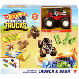 Set de joaca Hot Wheels Monster Truck - Launch & Bash