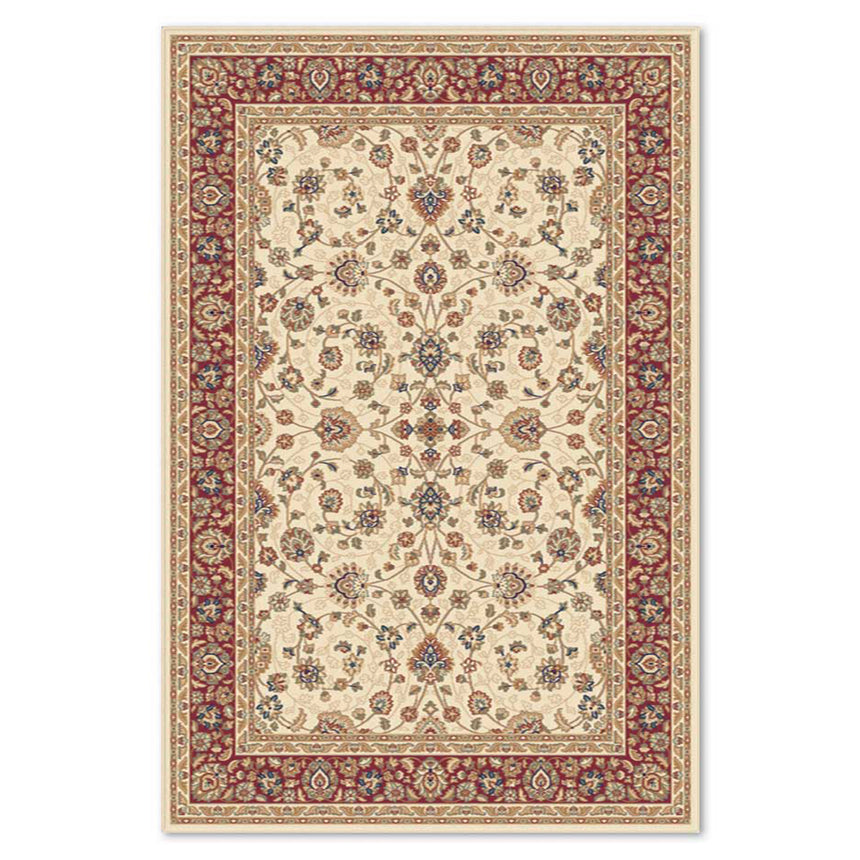 Covor Carpeta sintetic, Colectia Atlas 8162-1-41333, 80 x 150 cm, bej, clasic