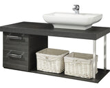 Lavoar Ceramic, Fackelmann Candia, pe Blat, 60 cm, Alb