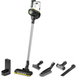 Aspirator vertical Karcher VC 7 Cordless yourMax, 350 W, acumulator 25,2 V/2,5 Ah, autonomie max. 60 min, 2 trepte de putere, recipient 0,8 l, filtru HEPA 12, duza activa cu LED, functie Boost, senzor de praf, 1.198-710.0, Alb/Negru
