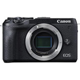 Aparat foto Mirrorless Canon EOS M6 II, 32.5 MP, 4K, Body, Negru