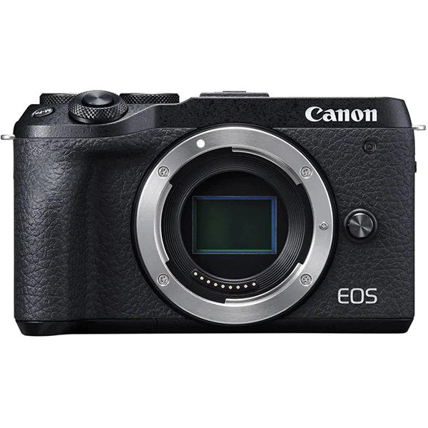 Aparat foto Mirrorless Canon EOS M6 II, 32.5 MP, 4K, Body, Negru