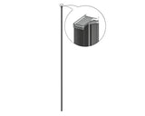 Profil Opritor Form&style Modena 1950 Mm Negru Mat