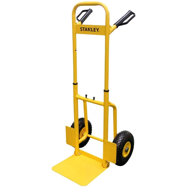Carucior din otel Stanley, 120 kg, 63 x 113 x 52 cm, roti cauciuc