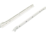 Glisiere Tip Sina Cu Roti Hettich Fr302 600mm, Max. 15kg, Culoare Alba, 1 Pereche