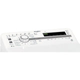 Masina de spalat rufe cu incarcare verticala Whirlpool TDLR6030SEUN, 6kg, 1000 RPM, Clasa D, Tehnologia Al 6-lea Simt, Alb
