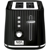 Prajitor de paine, Tefal, Loft 2S TT761838, 850W, 2 felii, Negru