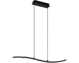 Pendul Cu Led Integrat Lejias 21, 5w 2600 Lumeni, Negru