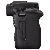 Aparat foto Mirrorless Canon EOS R50, 24.2MP, 4K + Obiectiv 18-45mm + Obiectiv 55-210mm, Negru