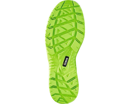 Pantofi De Protectie Cerva Halwill Negru/verde, Marimea 40
