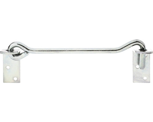 Carlig Fereastra/poarta Cu Ochi De Blocare Alberts Ø12 X 590mm, Fixare In Suruburi, Otel Zincat Galben