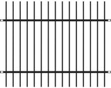 Panou Gard Polbram Cindrel 200x180 Cm Negru