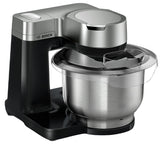 Robot de Bucatarie BOSCH Mum Seria I 2 MUMS2VM40, Vas 3.8l, Blender 1.25l, 900W, 7 Trepte Viteza, Negru-Argintiu
