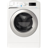 Masina de spalat rufe cu uscator Indesit INNEX BDE964359EWSEU, 9 kg spalare, 6 kg uscare, 1400 rpm, Clasa B, Motor Inverter, Display Digital, Alb