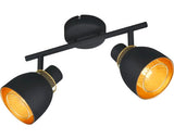 Aplica Punch E14 Max. 2x10w, Negru Mat