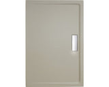 Cadita dus dreptunghiulara slim Belform Celesta, 120x80 cm, Gri