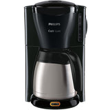 Cafetiera Philips Gaia HD7544/20, 1000 W, 1.2 l, vas termorezistent din otel inoxidabil, sistem anti-picurare, negru