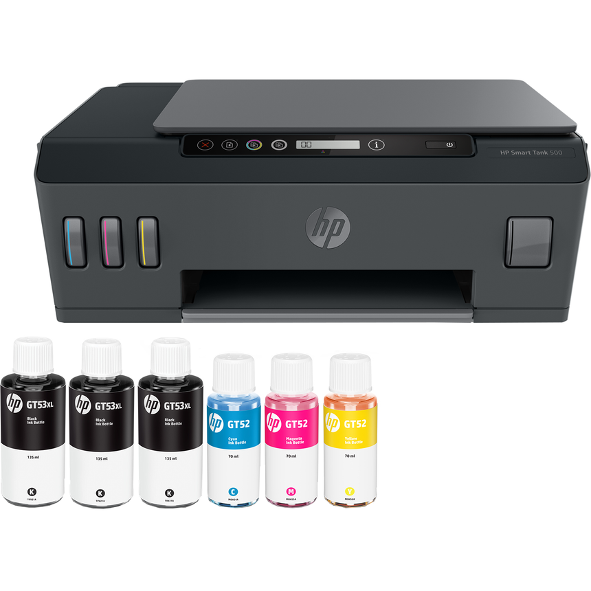 Multifunctional inkjet color HP Smart Tank 500 All-in-One, A4