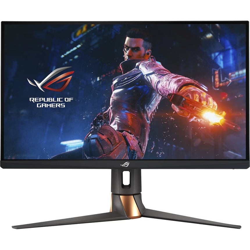 Monitor Gaming Fast IPS LED ASUS ROG Swift 27" PG27UQR, UHD (3840 x 2160), HDMI, DisplayPort, Pivot, 160 Hz, 1 ms (Negru)