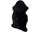 Covor Blana Oaie Naturala Negru 90x60 Cm