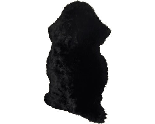 Covor Blana Oaie Naturala Negru 90x60 Cm