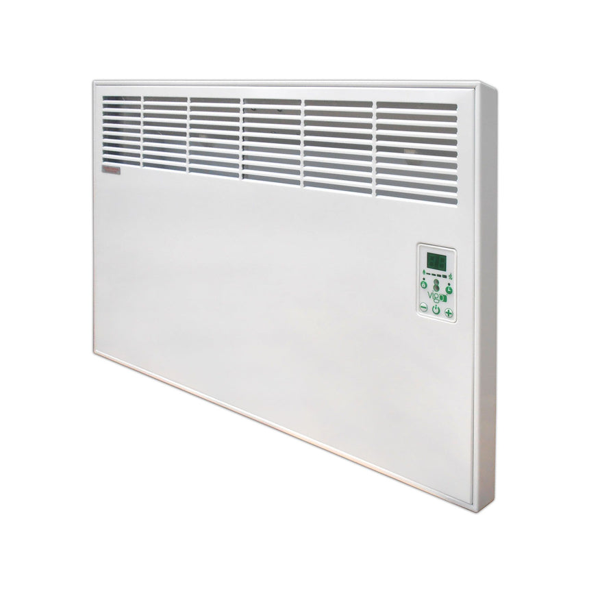 Convector digital de perete sau pardoseala iVigo EPK 1500 W, control electronic, Termostat de siguranta, termostat reglabil, IP 24, ERP 2018