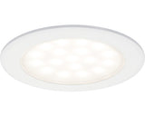 Spot Led Incastrat Paulmann 2, 5w 225 Lumeni, 3000k, Ø65 Mm, Alb Mat, Pentru Montaj In Mobilier, Pachet 2 Bucati
