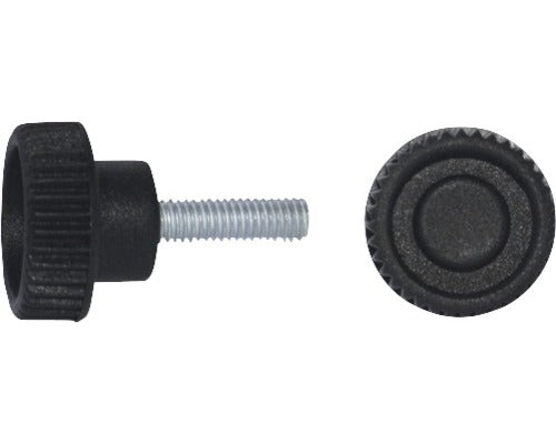 Suruburi Metrice Randalinate Dresselhaus 10x20 Mm Otel & Plastic Negru, 20 Bucati, Pentru Infiletare Manuala