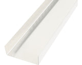 Profil Aluminiu Tip U Alberts 20x58x20x0, 5 Mm, Lungime 1m