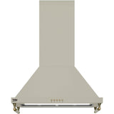 Hota incorporabila decorativa Beko BHCP65422BCH, Putere de absorbtie 415 mc/h, 3 trepte de viteza, Iluminare LED, 60 cm, Cream