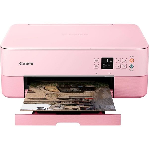 Multifunctional Inkjet Color CANON Pixma TS5352a, A4, USB, Wi-Fi, Roz