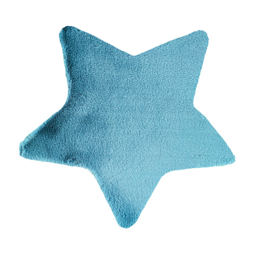 Covor copii Romance forma stea albastru 80 cm