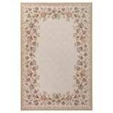 Covor Carpeta lana 100%, Colectia Bella 7740-1-51033, 80 x 150 cm, bej, floral