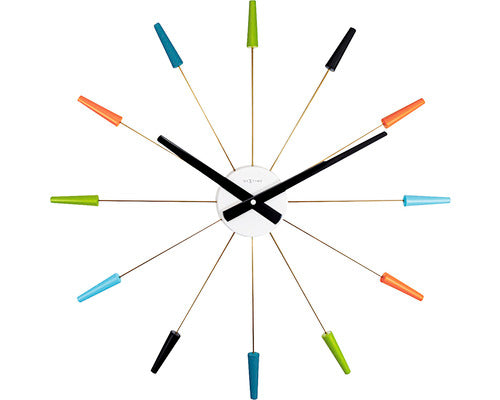 Ceas Perete Nextime Plug Inn Colorat Ø 58 Cm