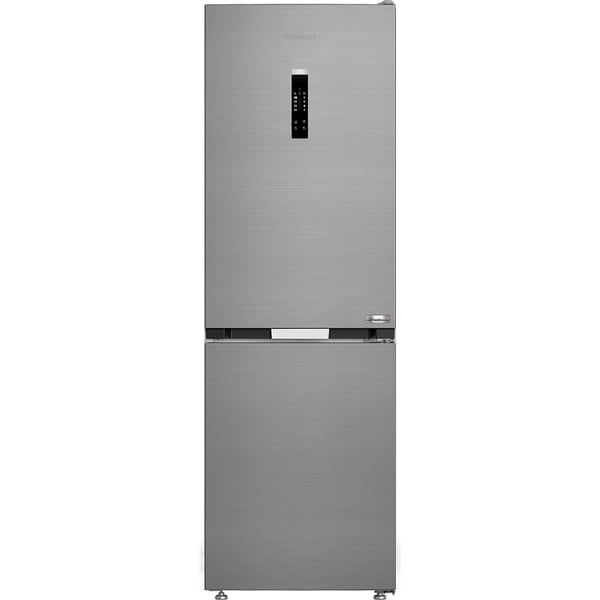 Combina Frigorifica GRUNDIG GKPN46821X, No Frost, 316 l, H 186 cm, Clasa E, Argintiu