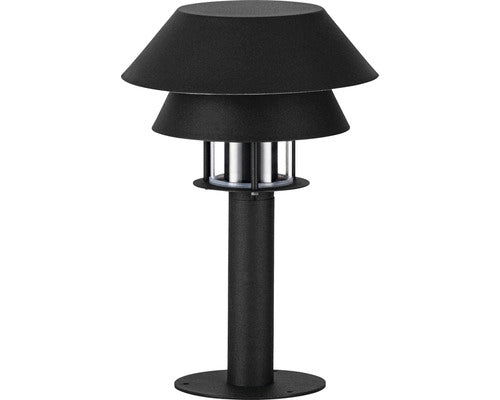 Stalp Pitic Chiappera E27 Max. 1x40w, 33 Cm, Pentru Exterior Ip65, Negru Mat