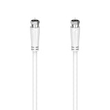 Cablu coaxial Hama 205066, 10 metri, alb