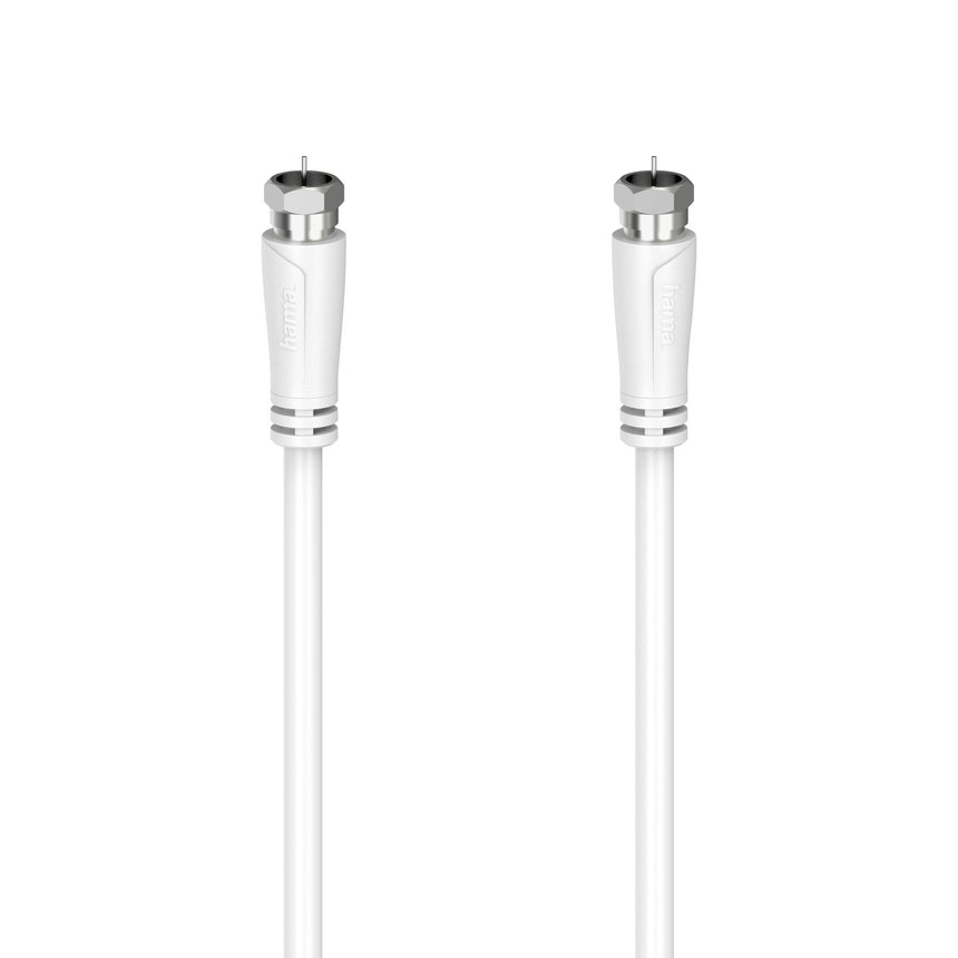 Cablu coaxial Hama 205066, 10 metri, alb