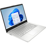 Laptop HP 14s-dq5001nq cu procesor Intel® Core™ i7-1255U pana la 4.7 GHz, 14", Full HD, 16GB DDR4, 1TB SSD, Intel® Iris® Xe Graphics, Windows 11 Home, Natural Silver