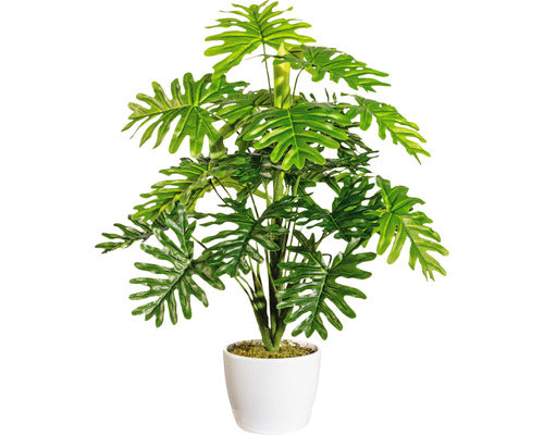 Planta Artificiala Monstera Tufa In Ghiveci H 50 Cm Verde